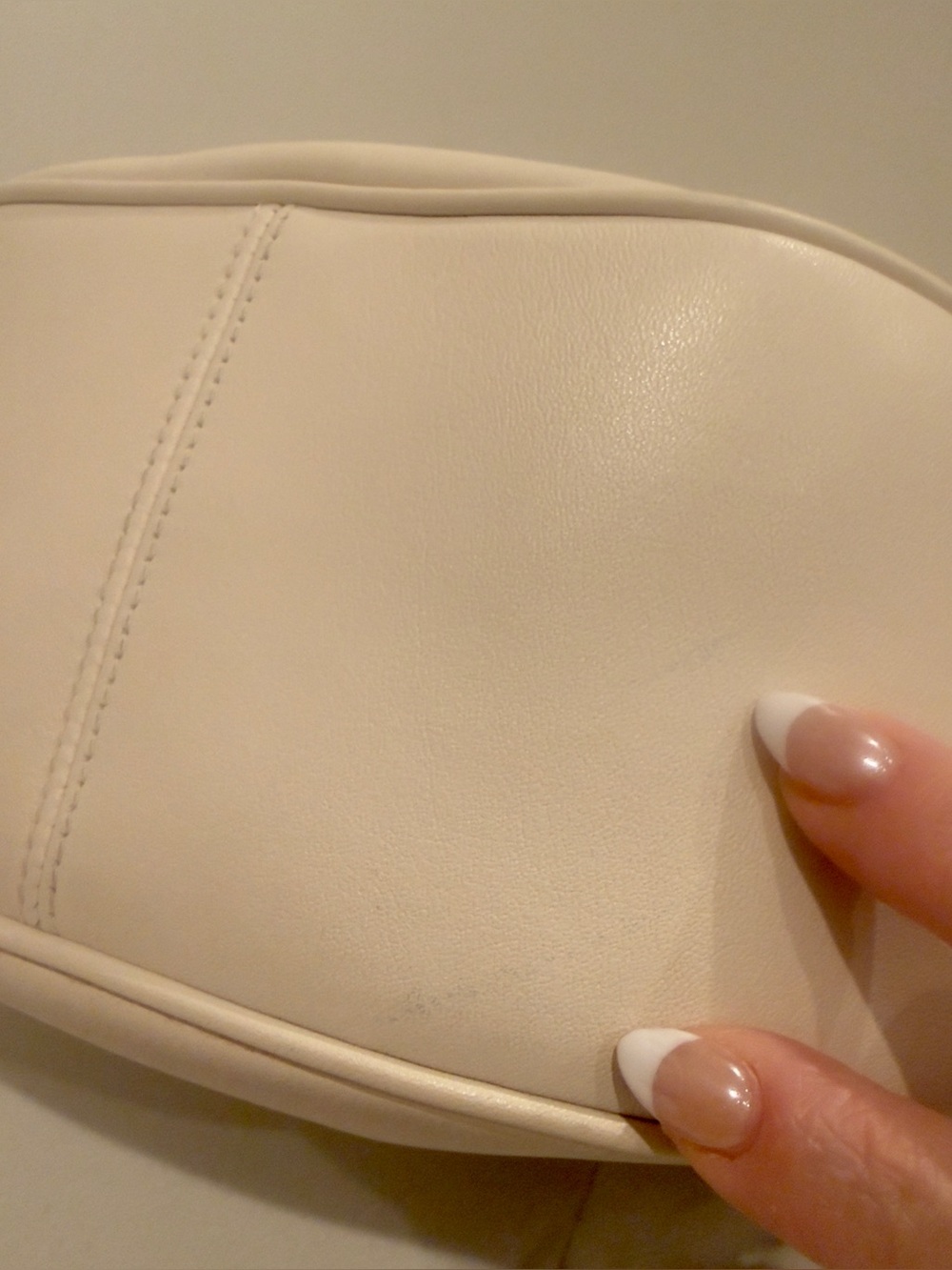 🤎 Coach Pace Chalk White Crescent Hobo Crossbody/ Shoulder Bag - Picture 10 of 16
